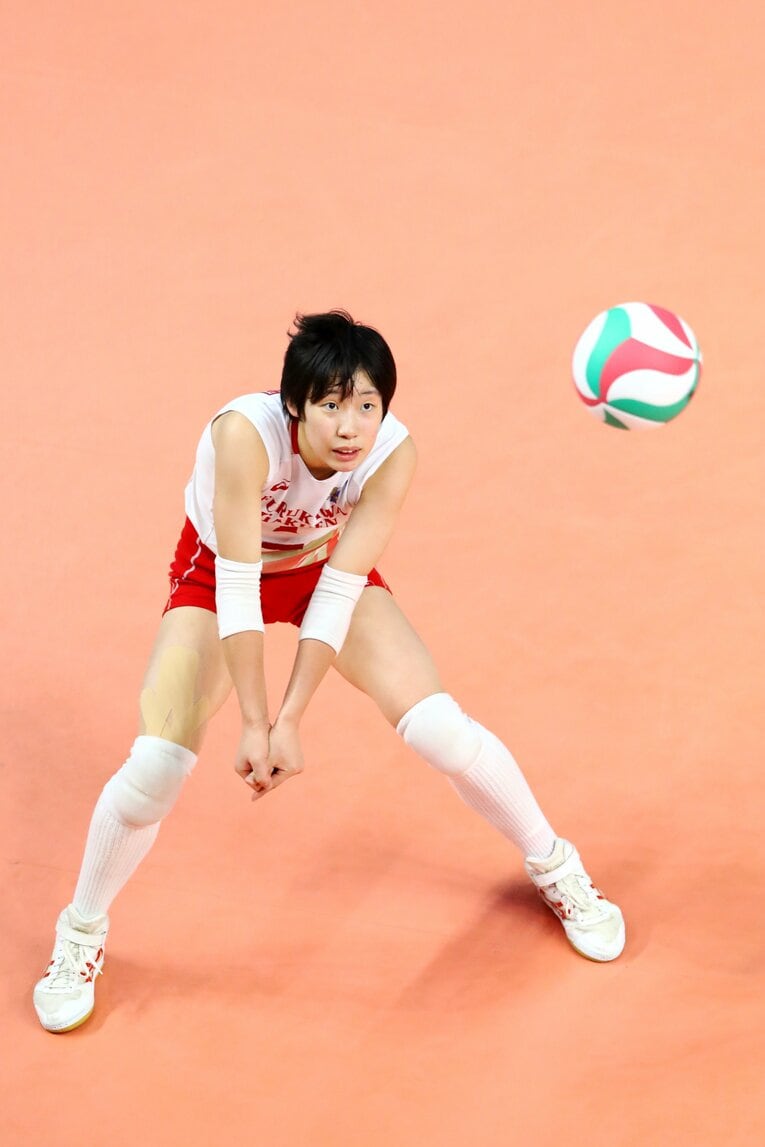 古川学園高校・鴫原ひなた（2019年1月）　©︎Naoki Nishimura/AFLO SPORT