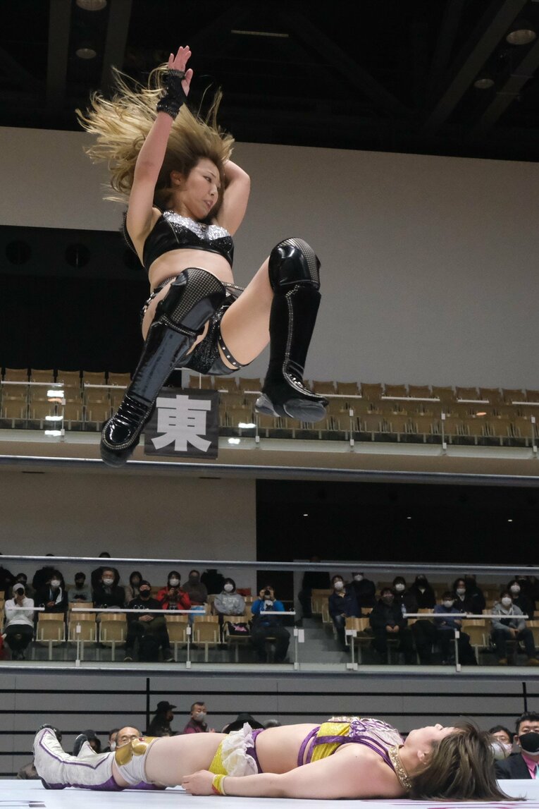 アオーレ長岡大会、３WAY戦で月山を下し第2勝者となり、王座挑戦が決定