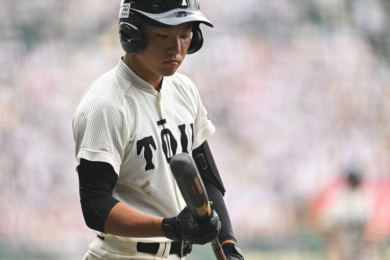 大阪桐蔭・松尾　©Nanae Suzuki