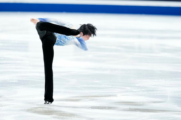 2021-2022シーズンのショートプラグラム『序奏とロンド・カプリチオーソ』　©Asami Enomoto