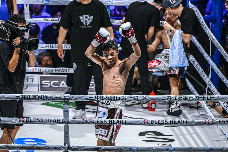 中谷潤人vs.西田凌佑（WBC・IBF世界バンタム級王座統一戦） ©Takuya Sugiyama