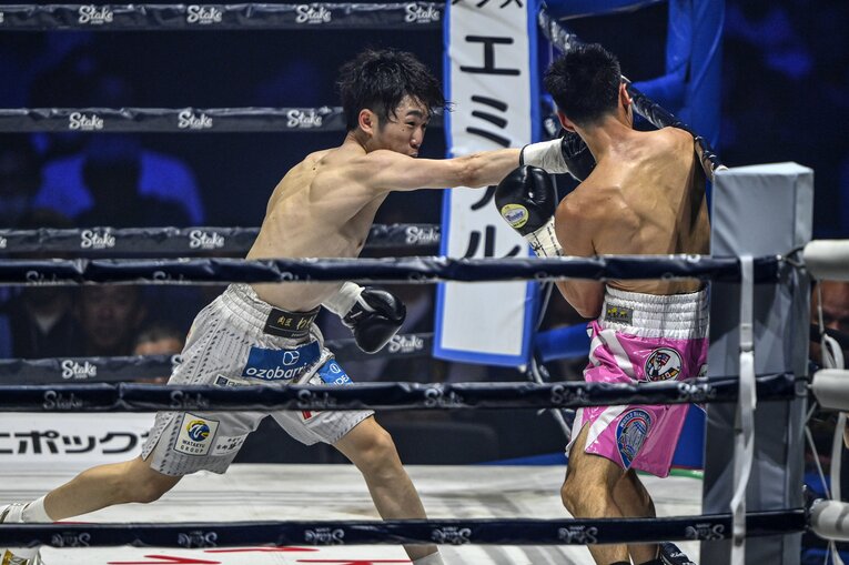 寺地拳四朗vs.アンソニー・オラスクアガ　©Takuya Sugiyama