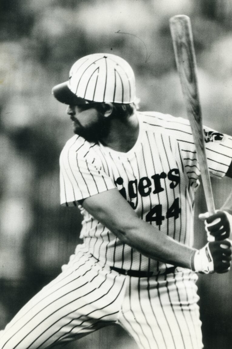 現役時代のバース　©BUNGEISHUNJU