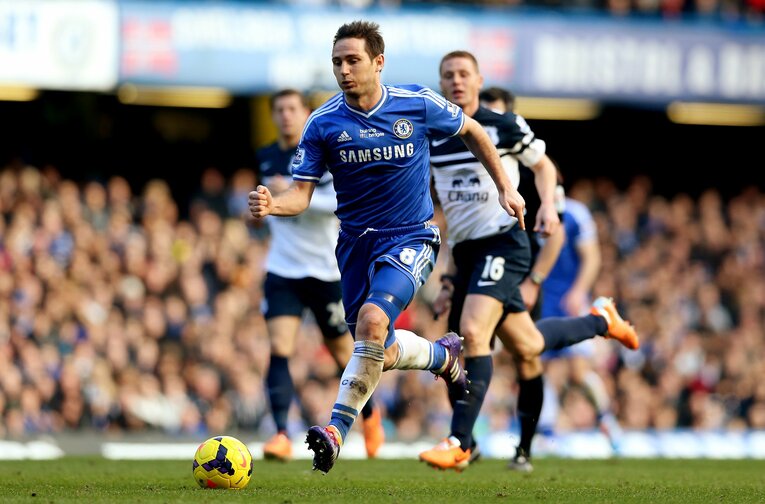 得点を狙い続けるフィジカルとメンタルは、所属元のレジェンドであるランパードを想起させる©Getty Images