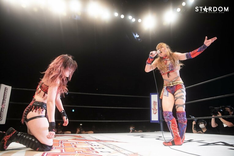 朱里が大号泣、林下詩美は放心状態に… スターダム“赤いベルト”をかけたベストバウトと選手たちが味わった挫折(14)