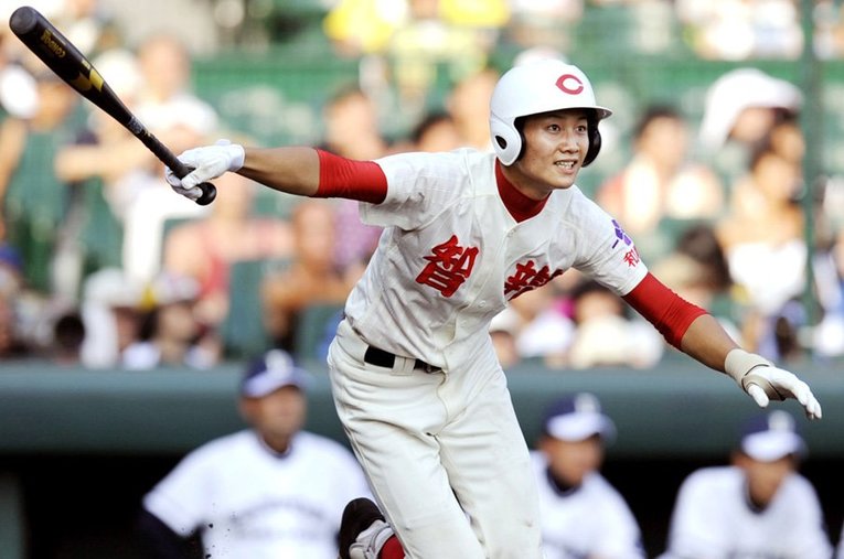西川遥輝／智弁和歌山 ／ photograph by Kyodo News