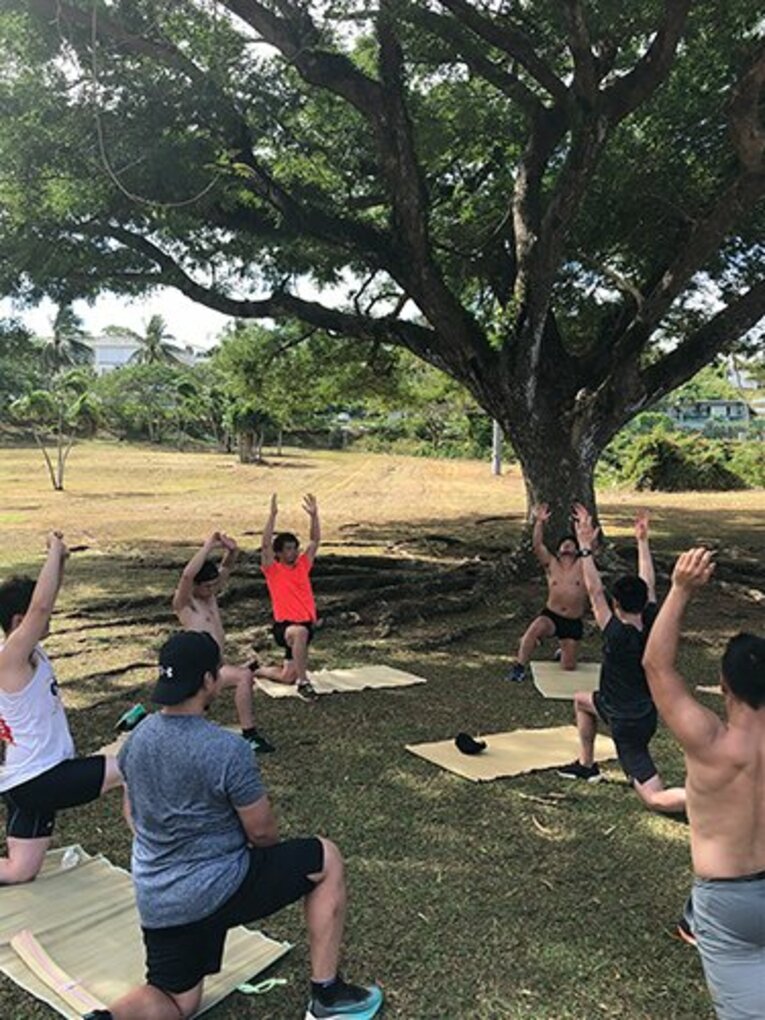 松田宣浩のグアム自主トレに密着！「走る量は年々、増やしてますね」(2)