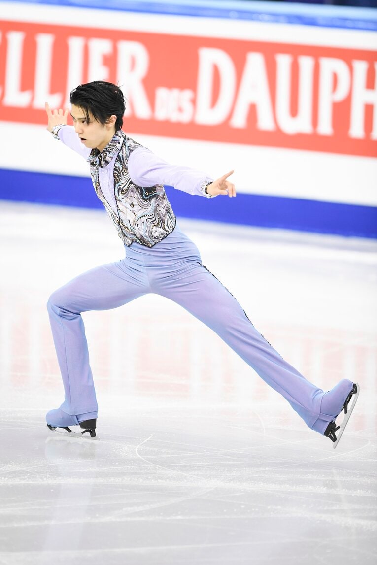 2017年2月、四大陸選手権のショートプログラム　©Asami Enomoto