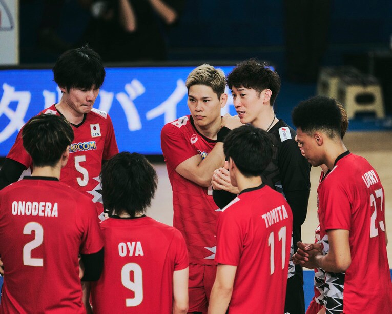 石川祐希（VNLポーランド戦）　©︎Yuki Suenaga