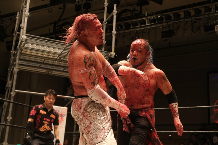 デスマッチのカリスマ・葛西純　©Norihiro Hashimoto