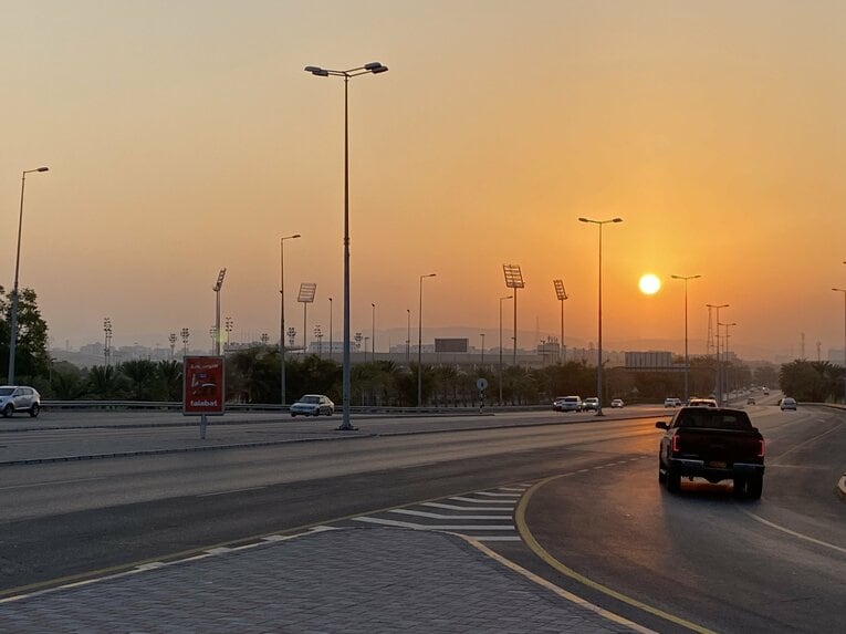 いくつかの驚きはあったとはいえ、オマーン現地取材はつつがなく終わった　©Atsushi Iio