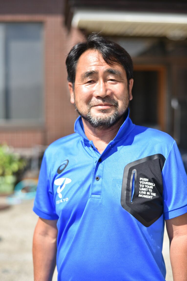 帝京大駅伝競走部の中野孝行監督 ／ photograph by Satoshi Wada
