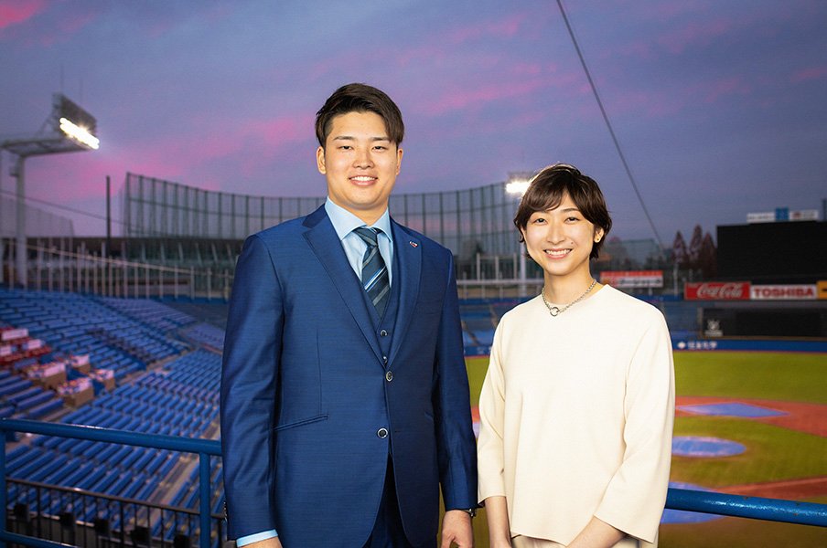 村上宗隆×池江璃花子「日本一になるための体調管理」【スペシャル対談】<Number Web> photograph by Asami Enomoto