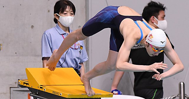 池江璃花子に奇跡を見た。アスリートの本能とパリへのワンストローク。