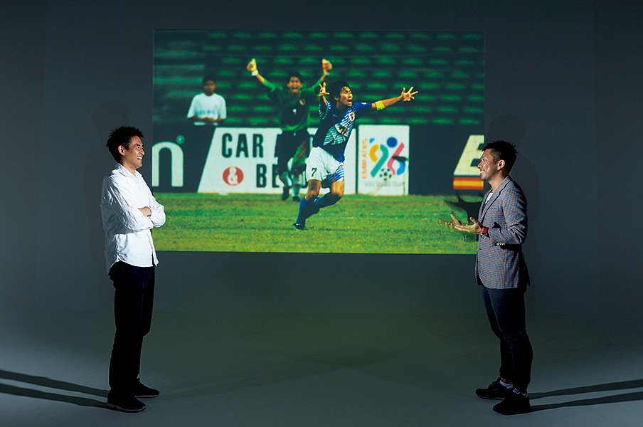 マイアミの奇跡から20年――。前園と川口が語る、五輪に出る価値。<Number Web> photograph by Tadashi Shirasawa