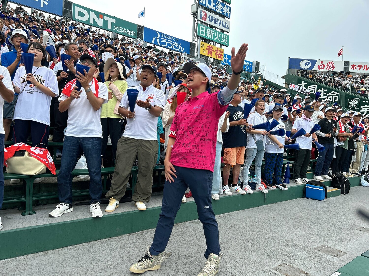 未来富山応援団長の宮崎浩介氏 ©Yukiko Umetsu