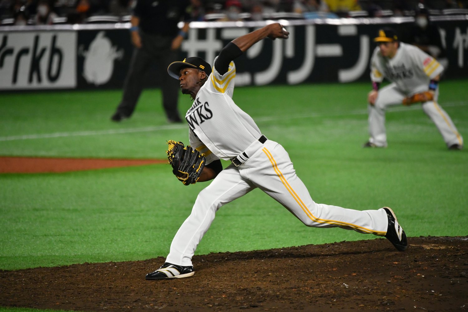 日本シリーズで衝撃的な奪三振ショーを披露したモイネロ©Hideki Sugiyama