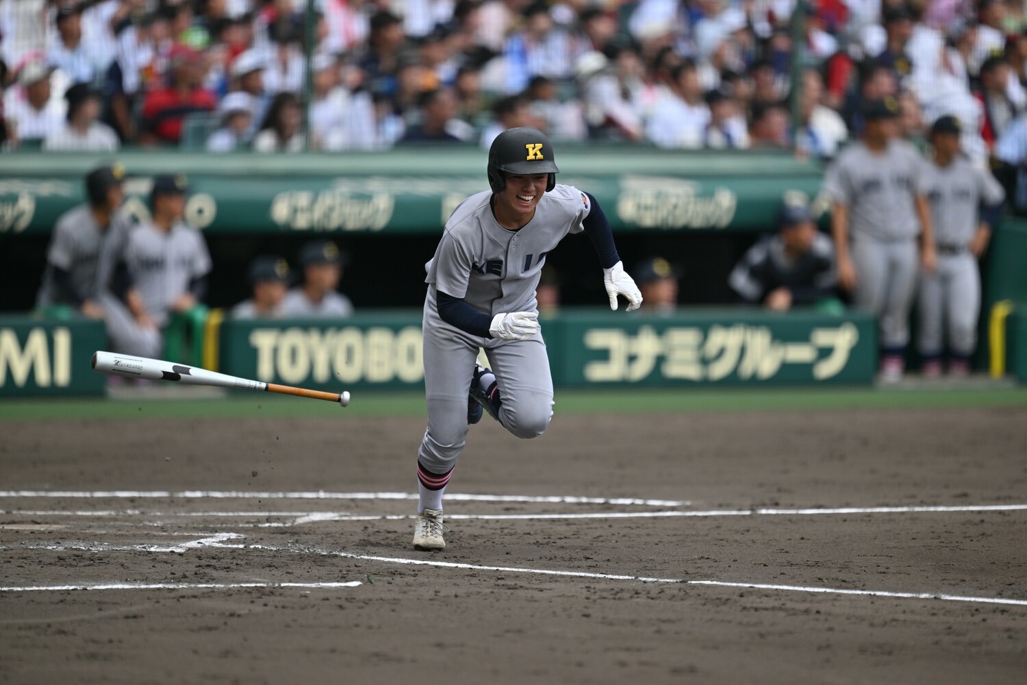 甲子園でも4番に起用された加藤　©Hideki Sugiyama