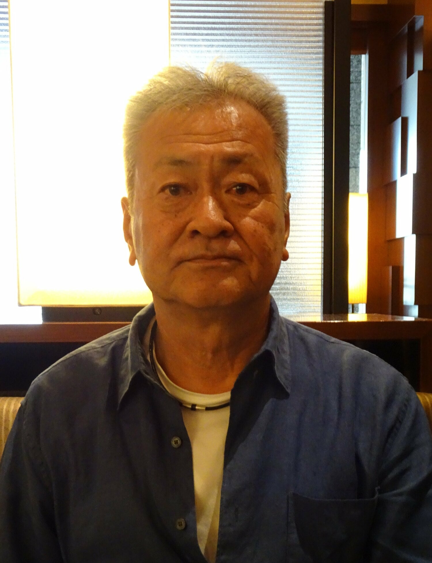 今回佐藤の話を聞かせてくれた田中氏 ©Masanori Kise