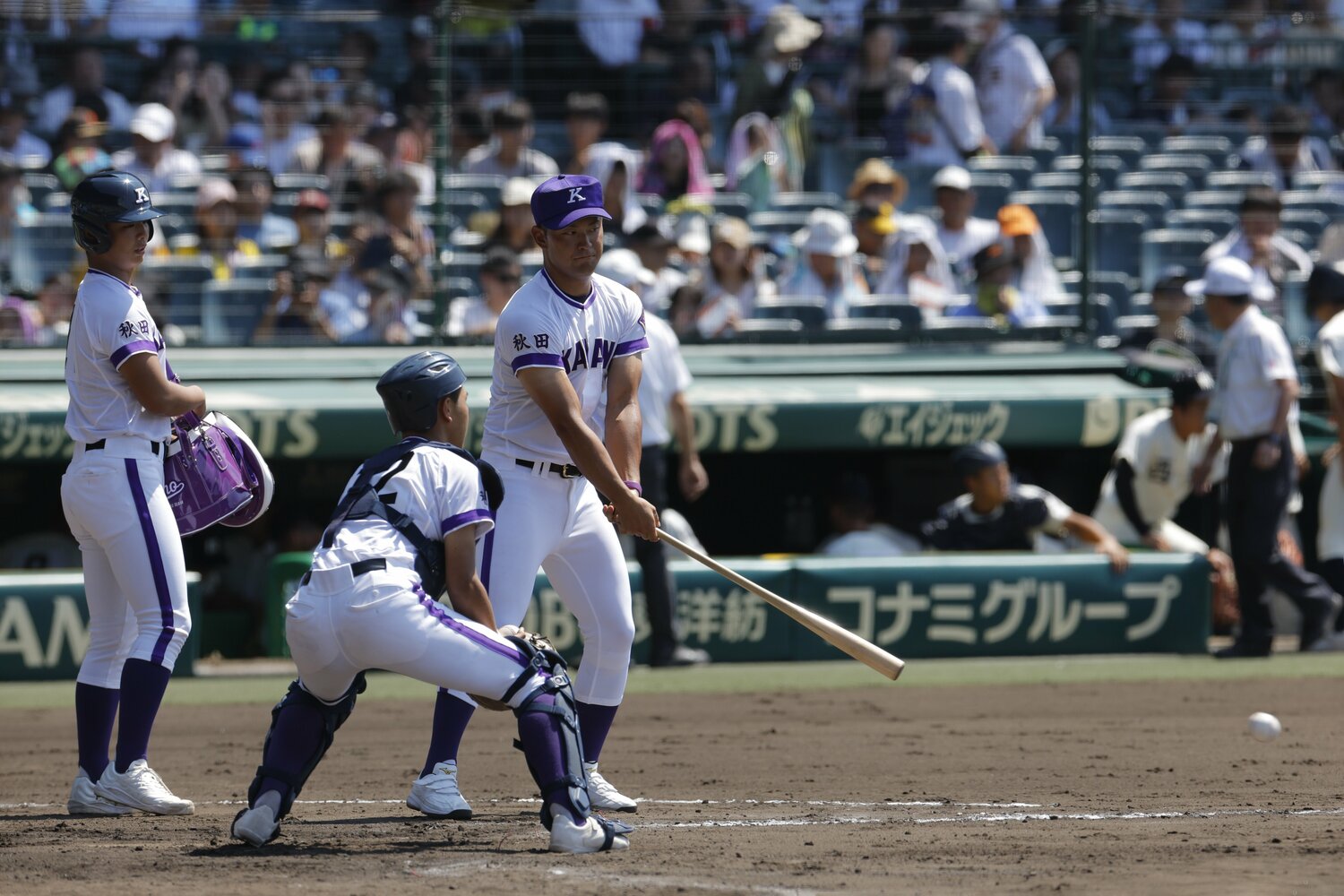 吉田輝星のチームメイトだった高橋は現在母校のコーチを務める　©Shigeki Yamamoto