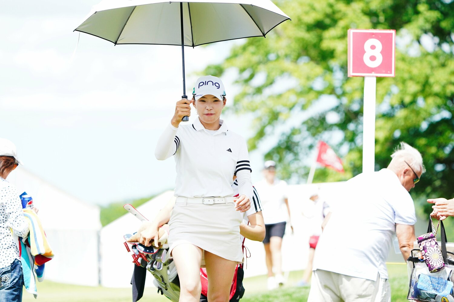 2019年全英女子オープン以来の優勝を目指す渋野日向子　©︎Shizuka Minami