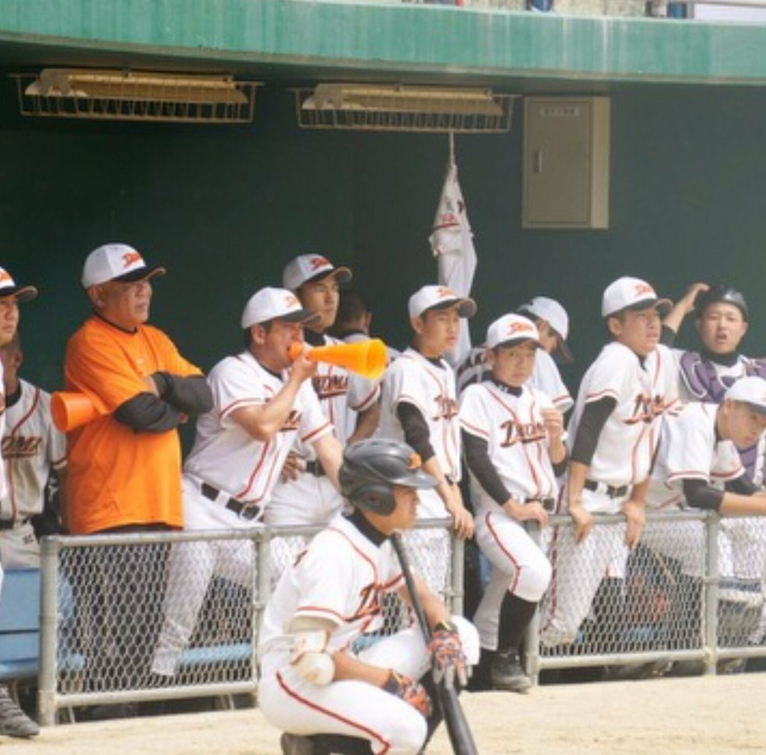 当時の生駒ボーイズのメンバーたち／音野さん提供