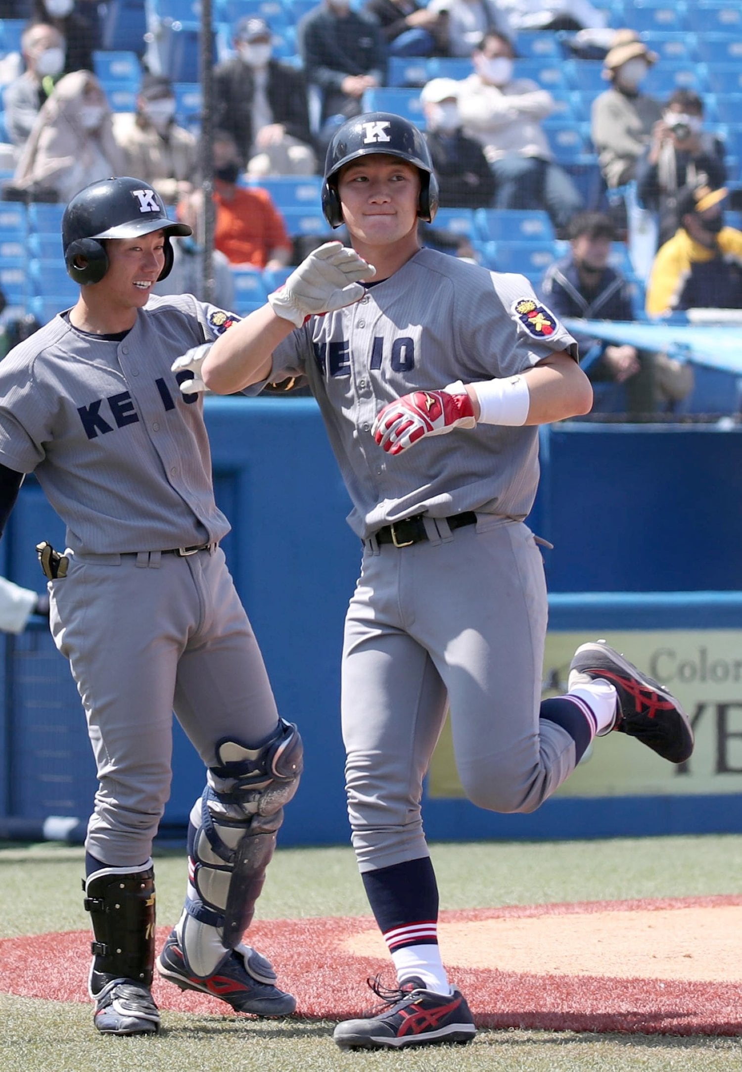 ドラフト候補中間予想・野手編【1位】は正木智也（慶應義塾大・三塁手・182cm87kg・右投右打）　©Sankei Shimbun