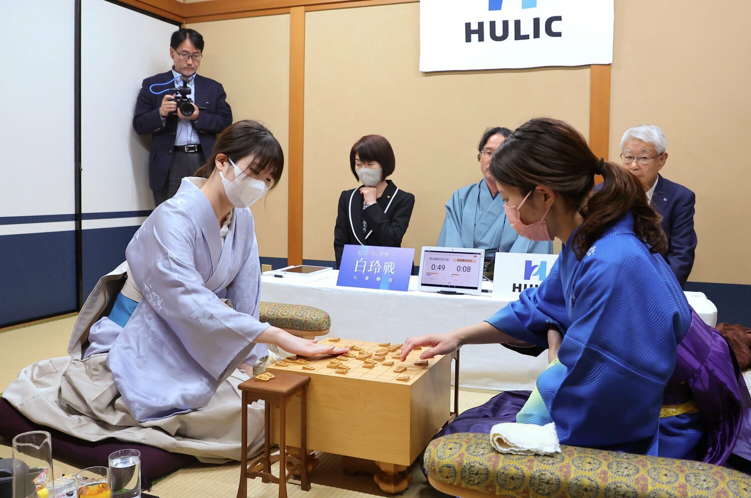 2023年の白玲戦　©Sankei Shimbun