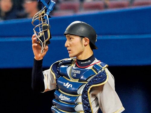 Mizuno Pro 硬式バット Bs 22 伊藤光選手　　オリックス時代 伊藤光（2／2）を徹底解剖 - Number Web - ナンバー