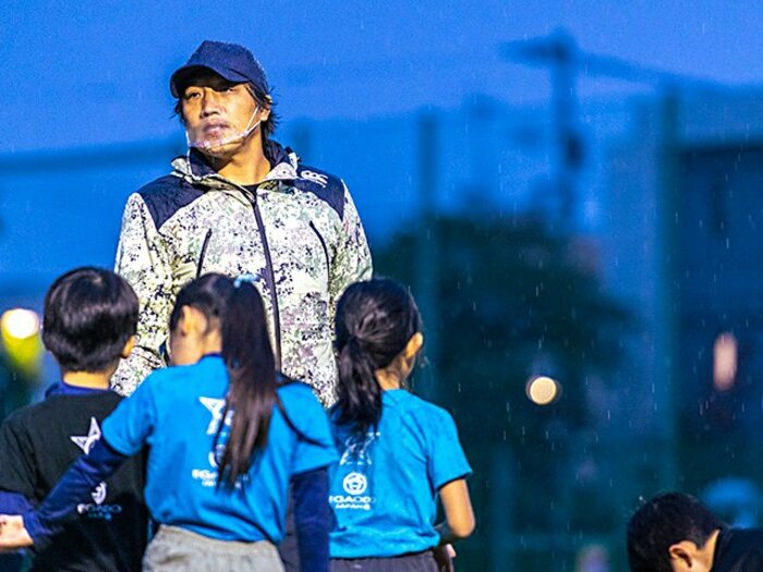 齊藤祐也が子供教室で学んだ“情熱”、「ノーサイド・ゲーム」の監督からもらった宝物とは<Number Web> photograph by Takuya Sugiyama