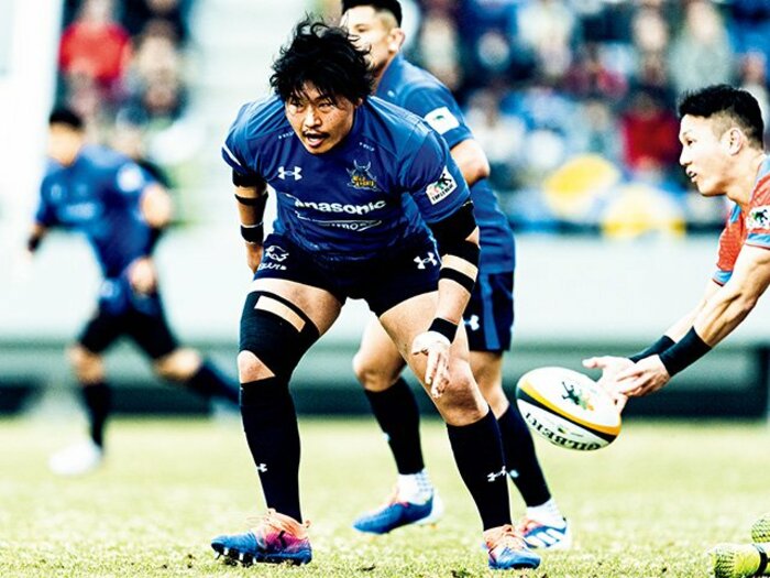 <トレーナーとコーチも太鼓判>稲垣啓太の硬骨の肉体を見よ。<Number Web> photograph by Atsushi Kondo