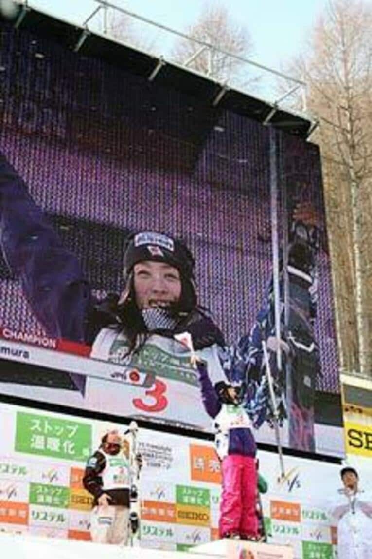 今年3月のフリースタイルスキー世界選手権でモーグル、デュアルモーグルの2冠を達成