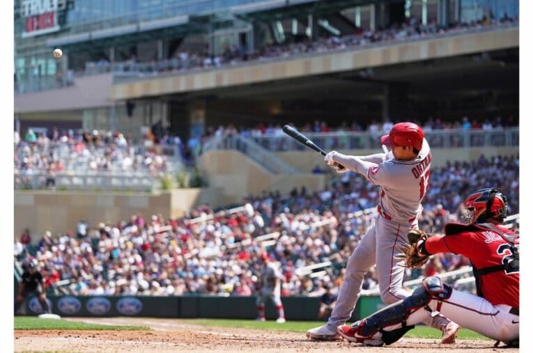 大谷の35号　©Getty Images