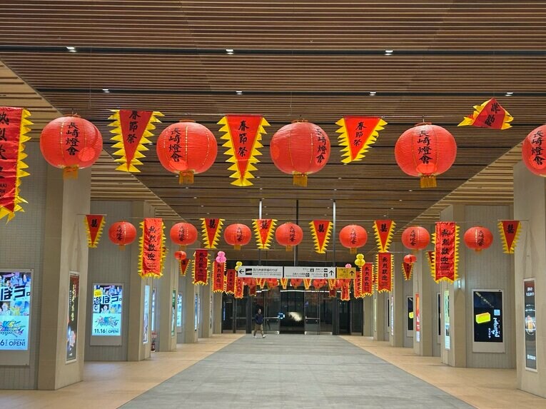 JR長崎駅の様子