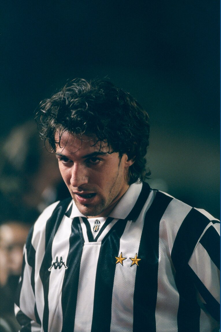 ユベントス時代のデルピエロ　©Sports Graphic Number