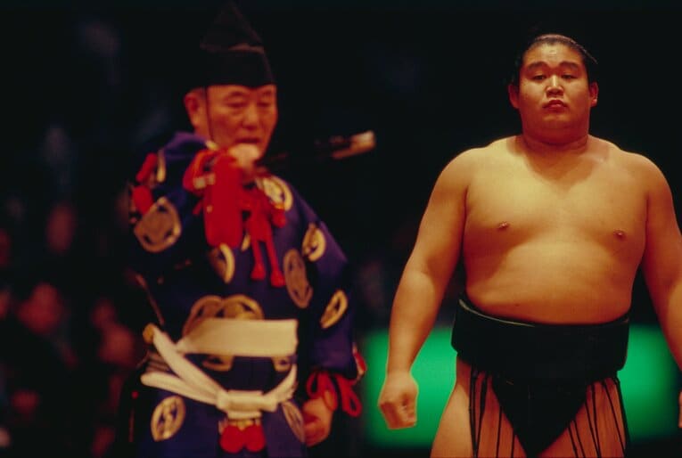 現役時代の若乃花　©Sports Graphic Number