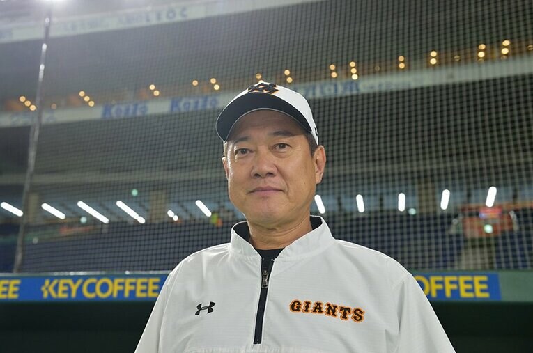 巨人軍の指揮官として川上哲治氏に並ぶ歴代最高の1066勝を挙げた原辰徳監督。これからどれほど記録を更新するだろうか。 ／ photograph by Hideki Sugiyama