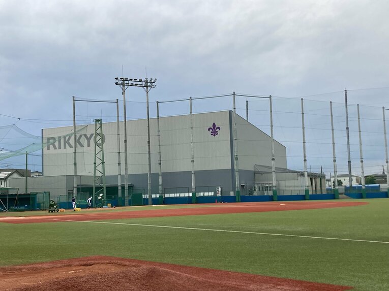 立教大学練習グラウンド　©Number Web