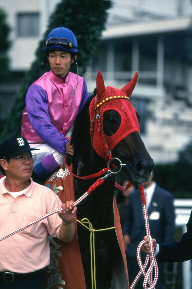 1996年京都大賞典、マーベラスサンデー　©Keiji Ishikawa