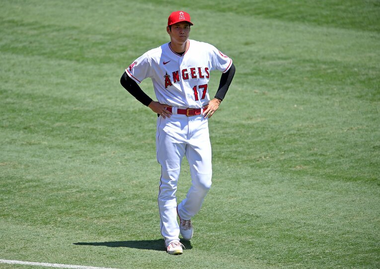 2020年の大谷©Getty Images