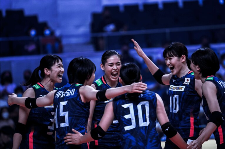 ネーションズリーグ予選ラウンド・ポーランド戦　©︎FIVB