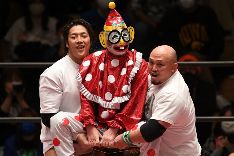 12月31日（夜）の年越しプロレス。竹下幸之介・くいしんぼう仮面・岡林裕二組