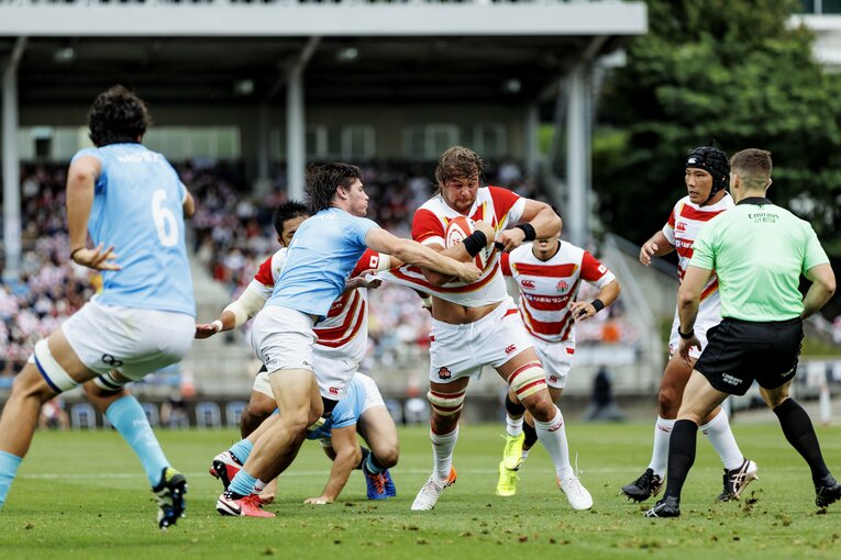 2022年6月18日ウルグアイ戦（秩父宮）©︎Kiichi Matsumoto