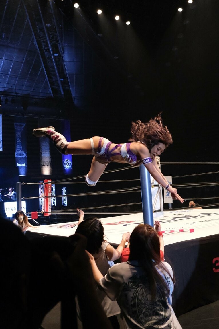 王者・AZMが「天才」と断言し溺愛する駿河メイ、その真の凄さとは？ ハイスピード王座戦で敗北もスターダムファンが熱狂した理由(22)