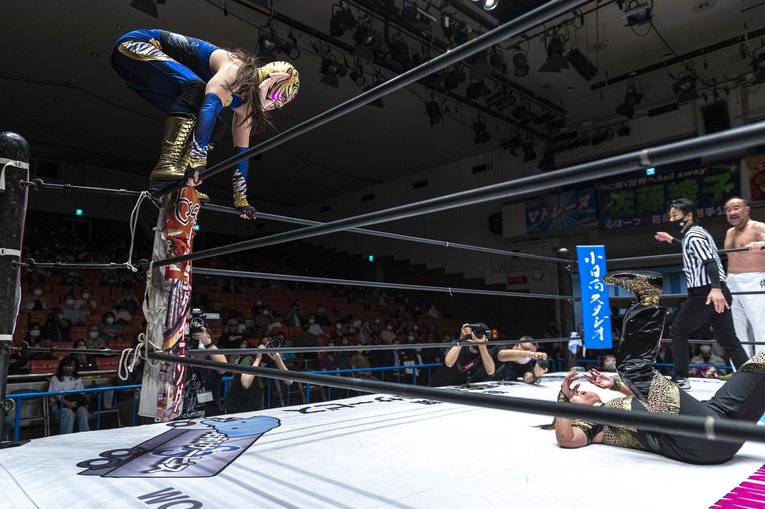 タイガー・クイーンと師匠でもあるジャガー横田の直接対決