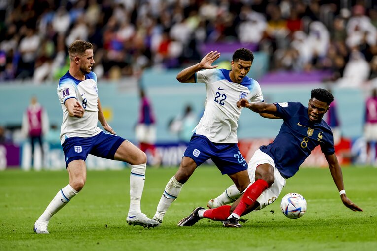 カタールW杯のベリンガム　©Kiichi Matsumoto/JMPA