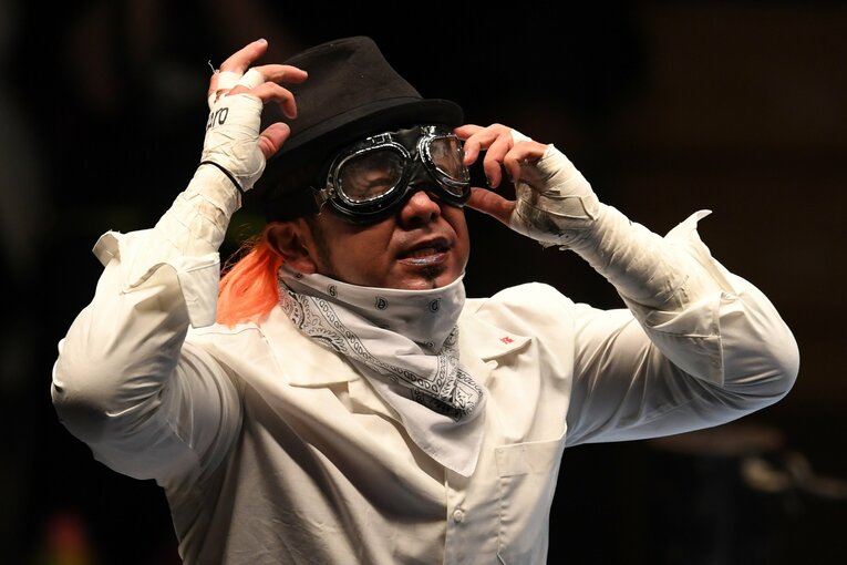 5月6日に行われた『タカタイチマニア2.5』。葛西純の入場シーン