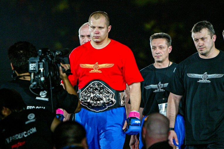 強豪ひしめくPRIDEで無敵を誇り、「60億分の1の男」と称されたヒョードル　©Susumu Nagao