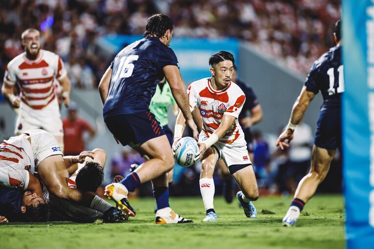 SH小山大輝（埼玉ワイルドナイツ）©︎Kiichi Matsumoto