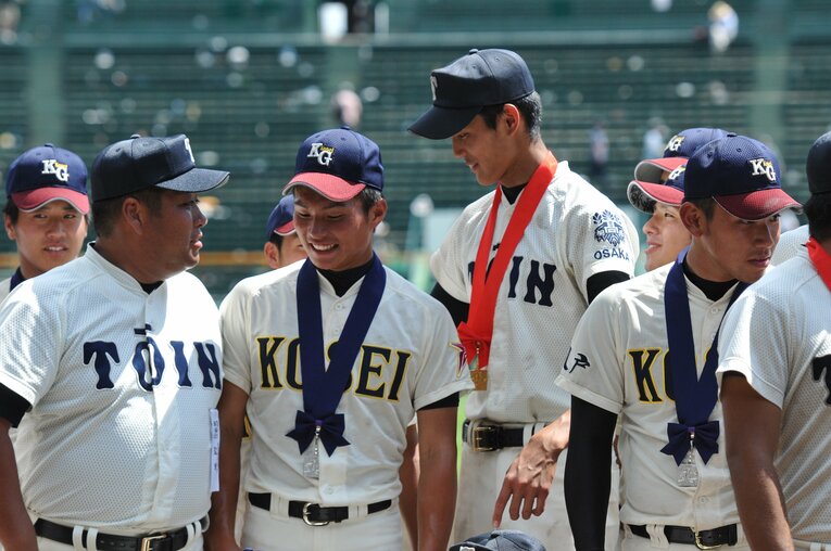 2012年、大阪桐蔭のエースとして甲子園春夏連覇　©Hideki Sugiyama